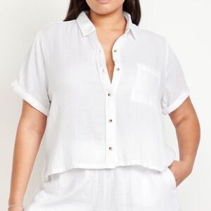 Old Navy Classic White Shirt